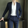 Men's High-End Boutique Suit And Trousers Set