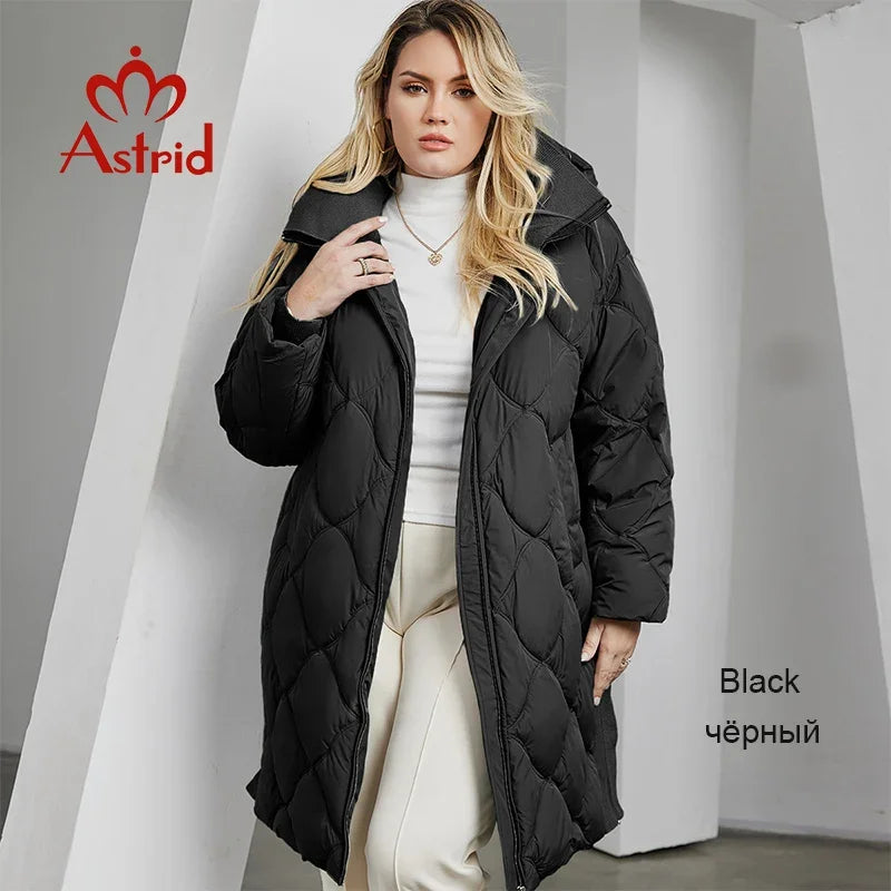 Women's Winter Jacket Plus Size Women Parka Warm Thick Bio Down Jackets
