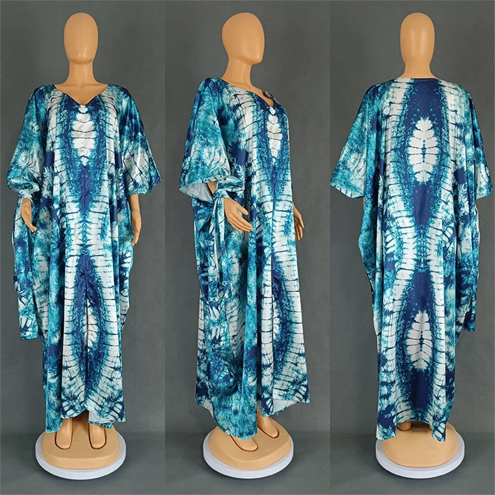 African Long Dresses for Abaya Women Traditional Dress