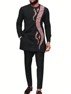 Men's Short Sleeve Set – Summer Print