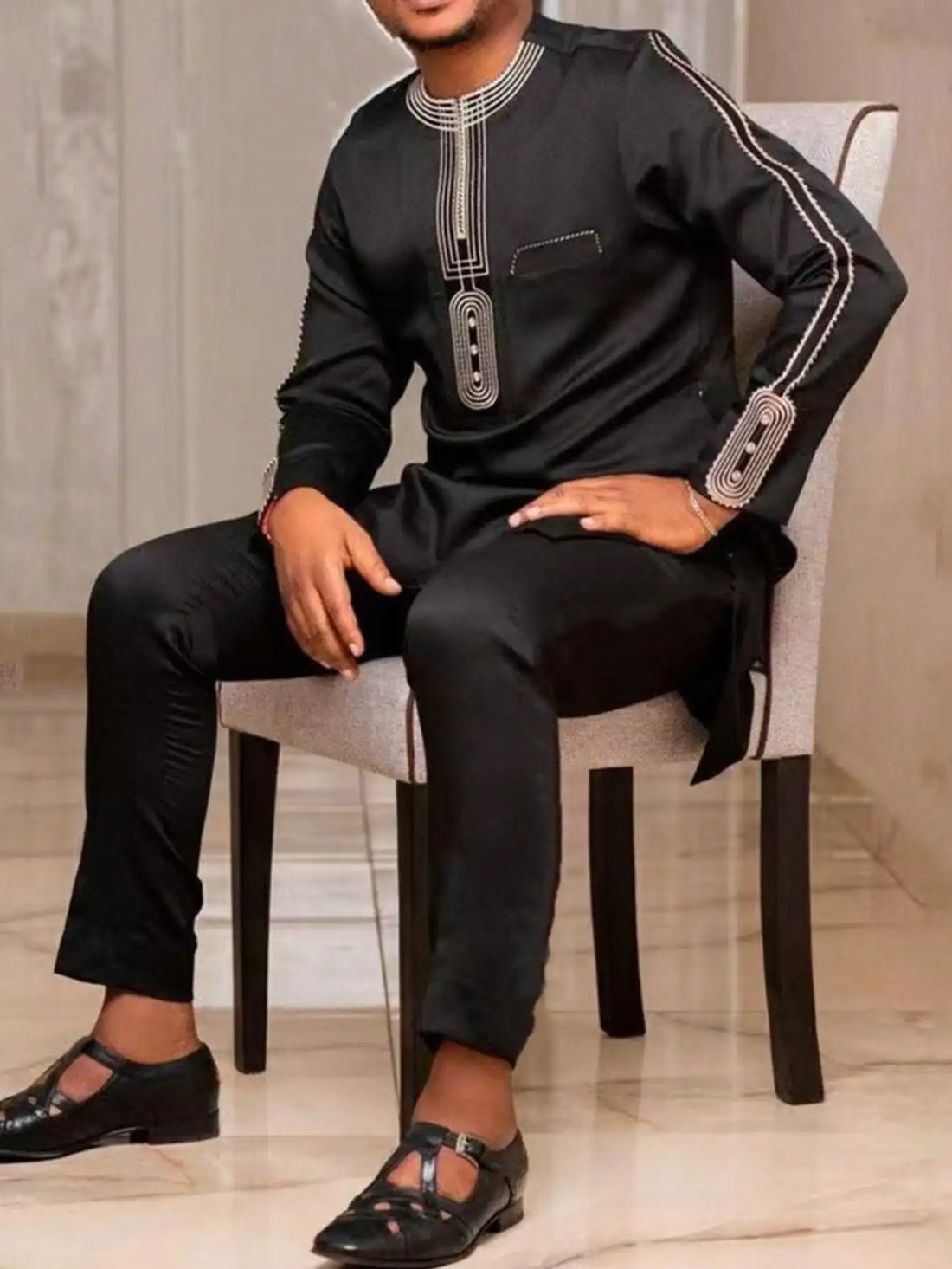 Luxury Men's Suit Set Kaunda Suit