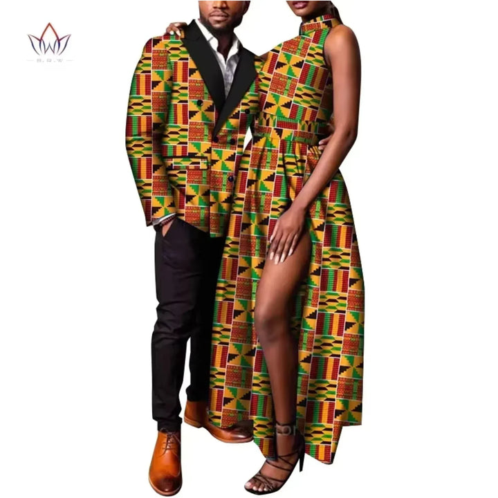 BintaRealWax African Couple Clothing for Lover