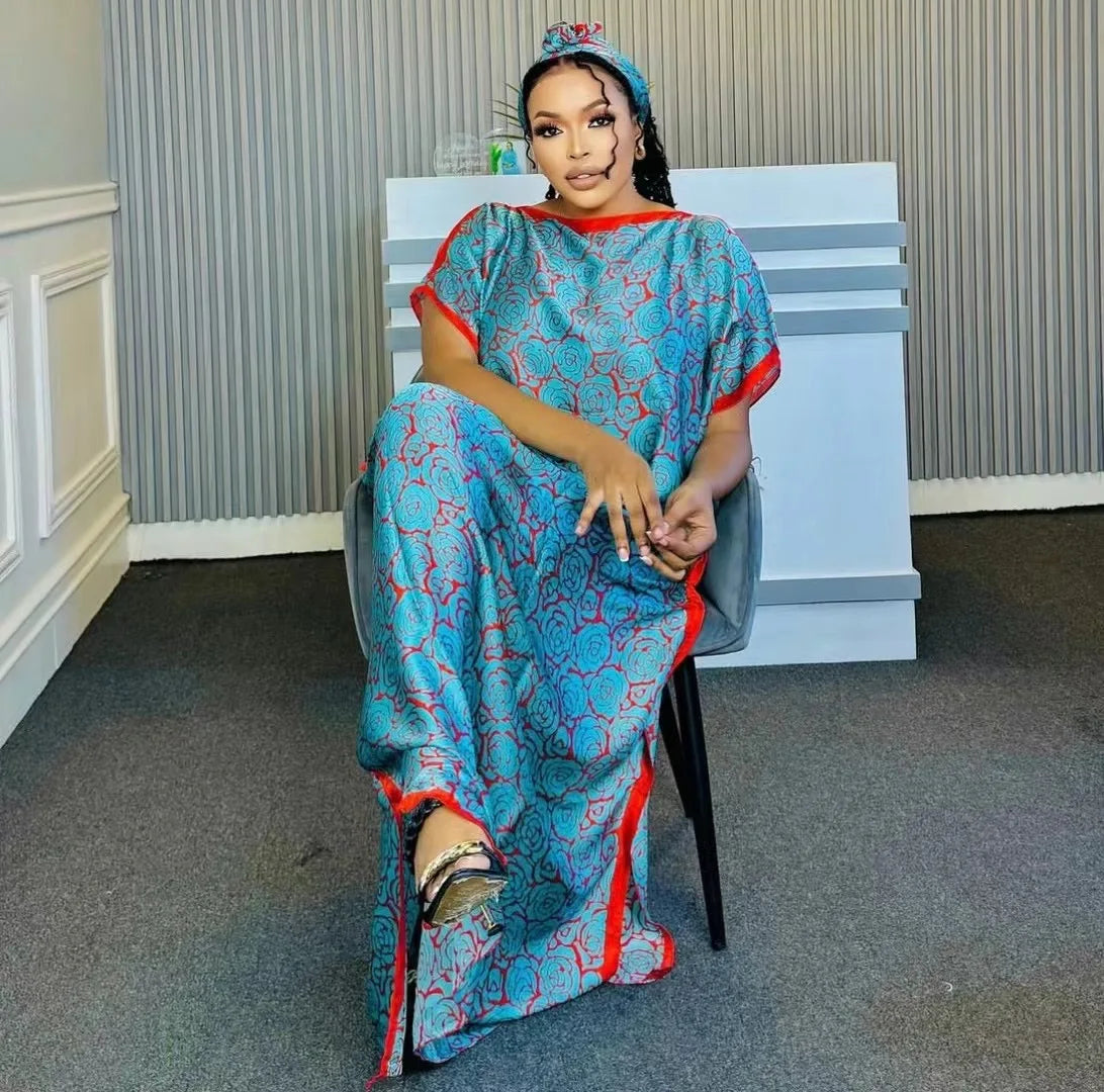 Women dresses Print Dashiki Sexy Boho Casual Beach Women Long Dress