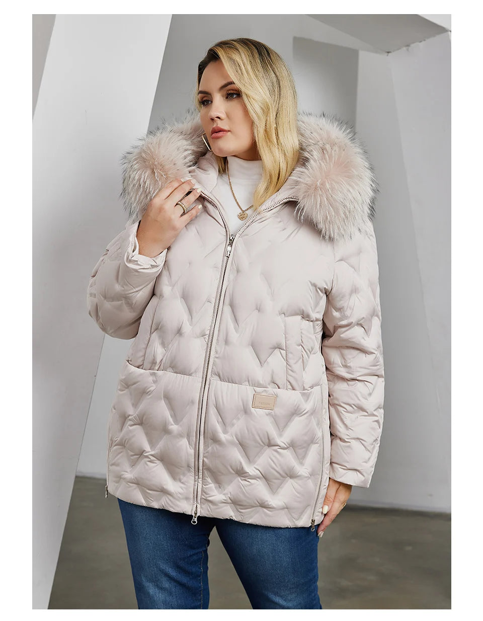 Astrid Women's Jacket Winter Plus Size Down Jackets