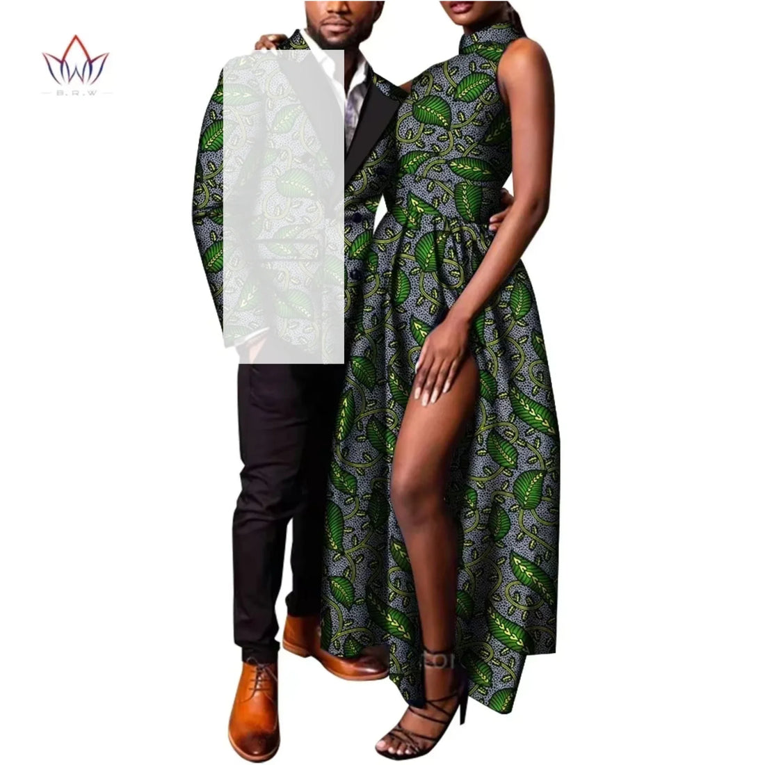 BintaRealWax African Couple Clothing for Lover