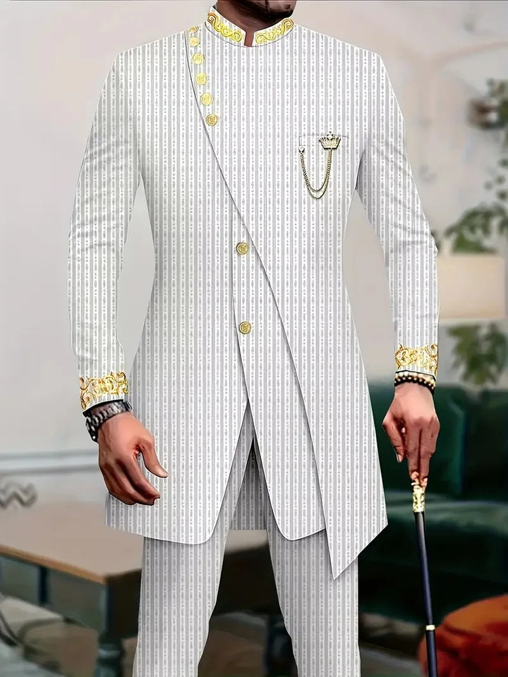 Men`s Suit Double Breasted Slim Fit