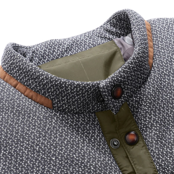 Men's Bomber Jacket - Detail View | ARINZE