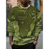 African Ocean Pattern Hoodie For Men Africa Map 3D Printed