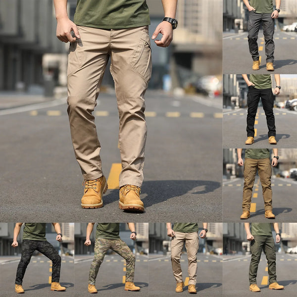 Men's Utility Cargo Pants - Detail View | ARINZE