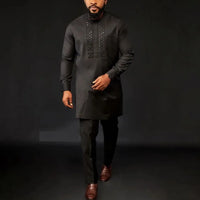 Men's Short Sleeve Set – Summer Print