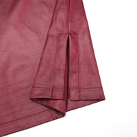 Men's Red Agbada Suit – Embroidered Robe