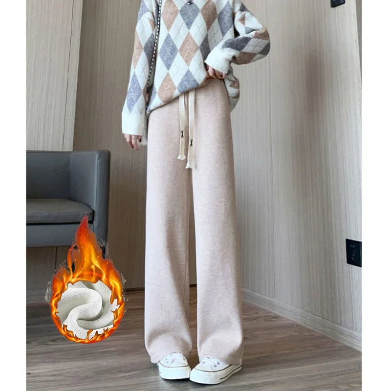 Winter Girls Snow Warm High Waisted Thermal Pants