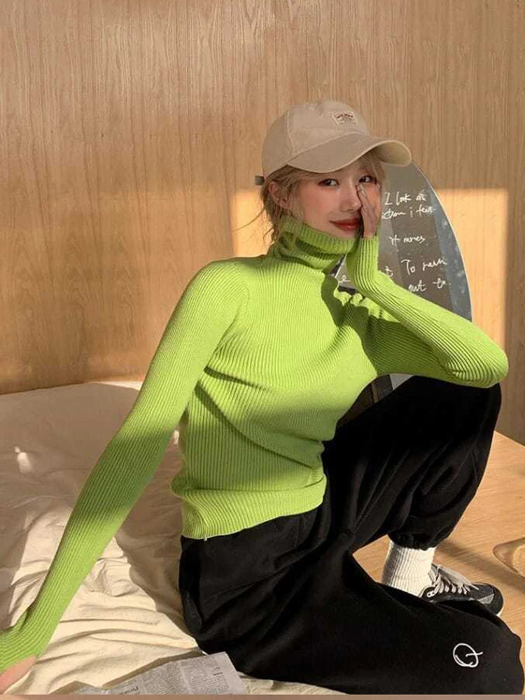 Men's Casual Knit Sweater - Front View | ARINZE