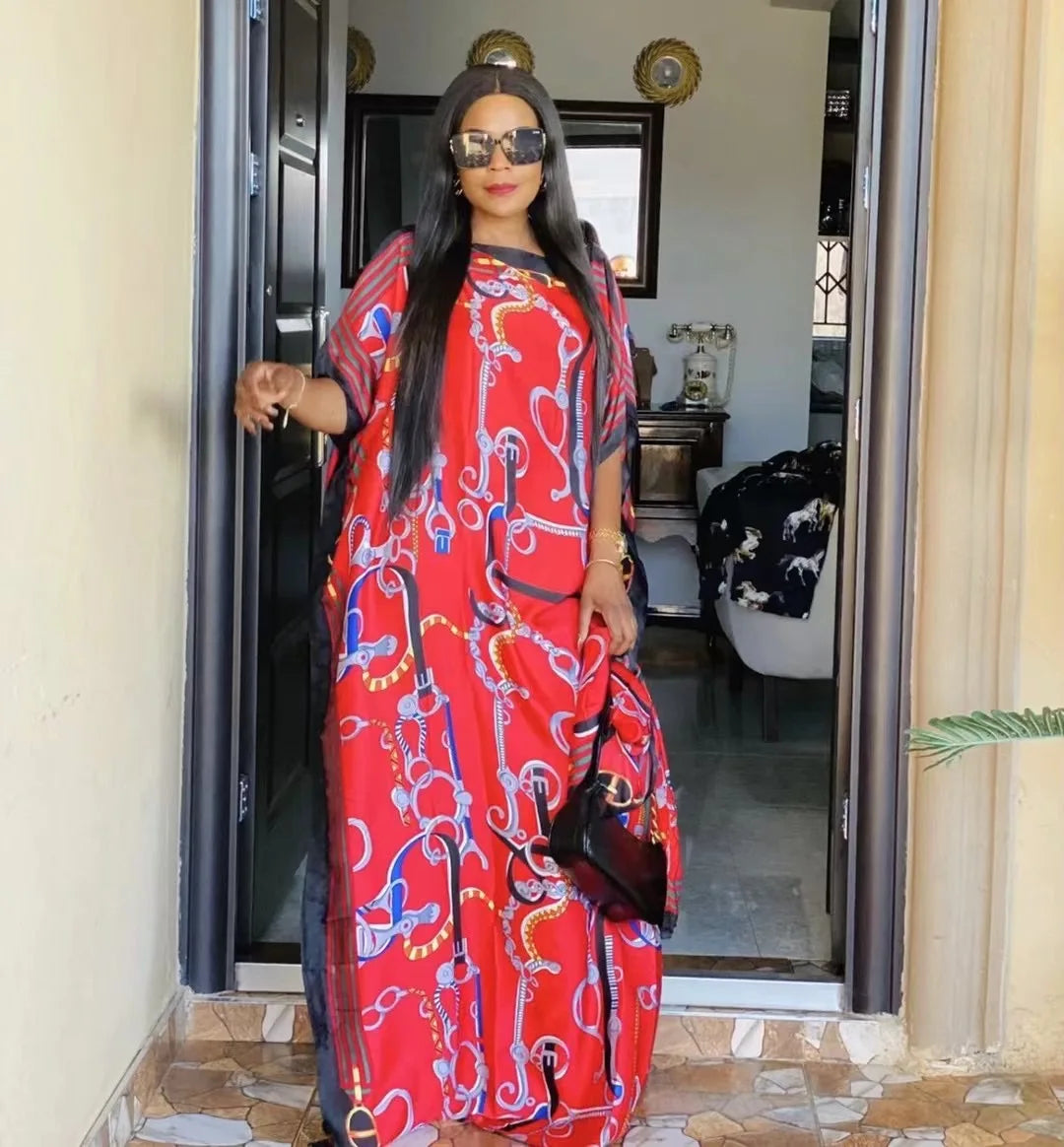 Women dresses Print Dashiki Sexy Boho Casual Beach Women Long Dress