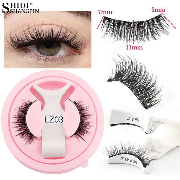 Magnetic Eyelash Set - Front View | ARINZE
