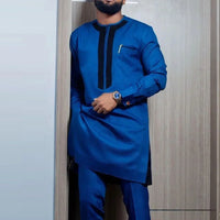 Men's Short Sleeve Set – Summer Print