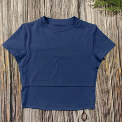 Women's Yoga Set — Crop Top & High-Waist Leggings - View 14 | ARINZE