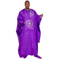 His & Hers Bazin Riche Set – Embroidered