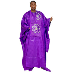 His & Hers Bazin Riche Set – Embroidered