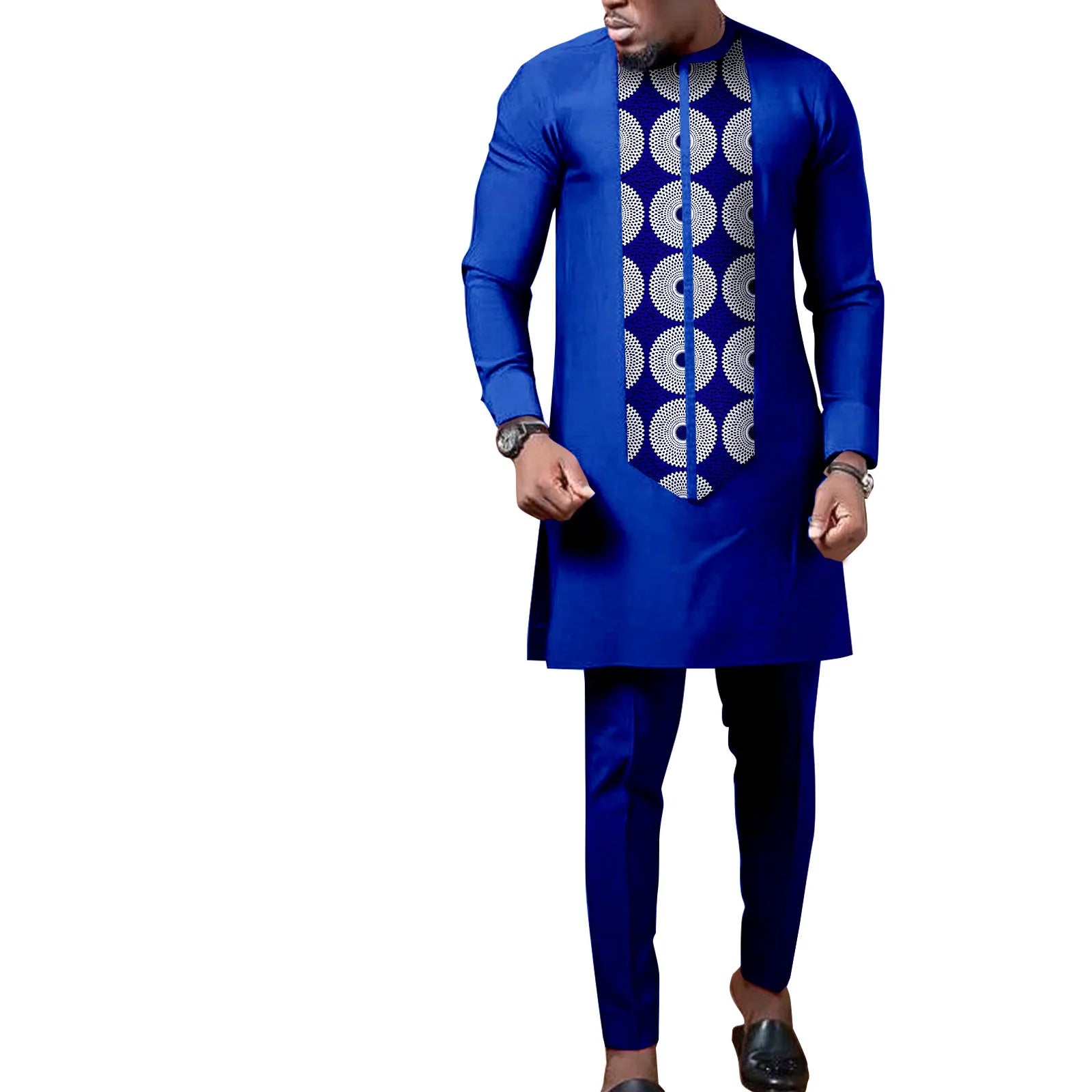 African Print Dresses Matching Couple Clothes