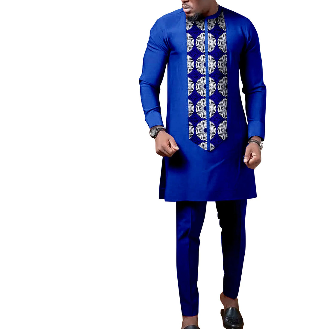 African Print Dresses Matching Couple Clothes