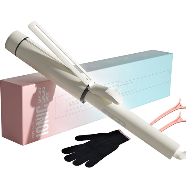 Ceramic Curling Wand - Front View | ARINZE