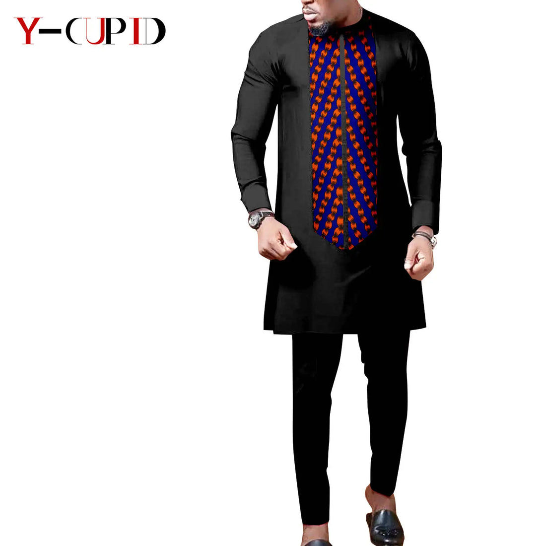 African Print Dresses Matching Couple Clothes