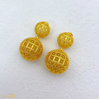Gold-Plated Bridal Jewelry Set – Dubai Ball