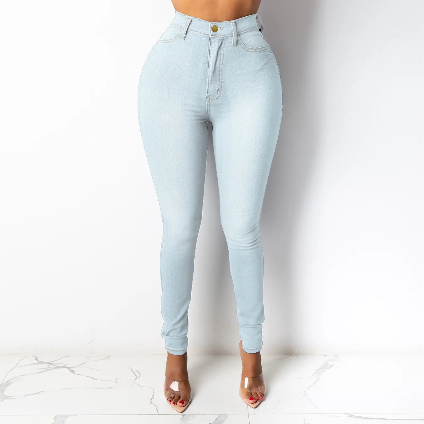 Pencil Pant Women Denim Pants Long Jeans