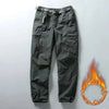 Tooling Pants Thick Waterproof Fleece Cargo Pants Men