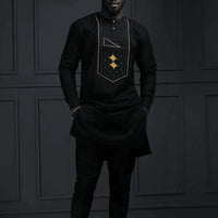 Men's Short Sleeve Set – Summer Print