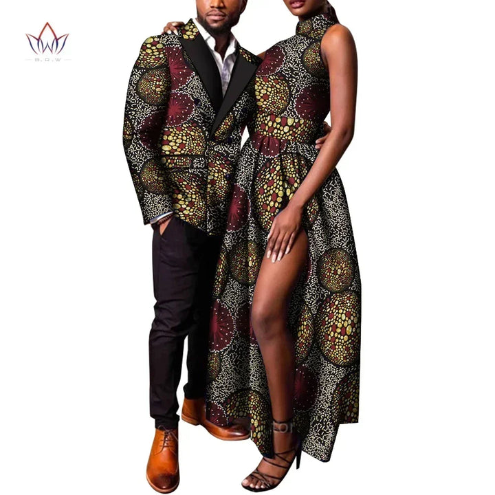 BintaRealWax African Couple Clothing for Lover
