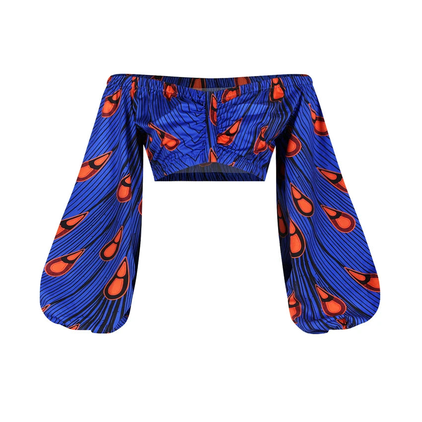 African Dresses for Women Autumn 2-piece Set