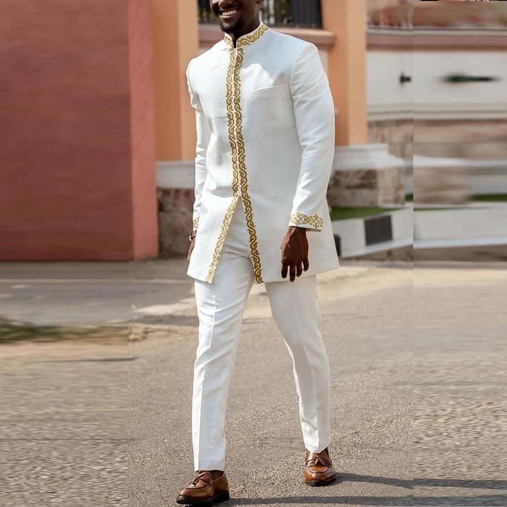 Luxury Men's Suit Set Kaunda Suit