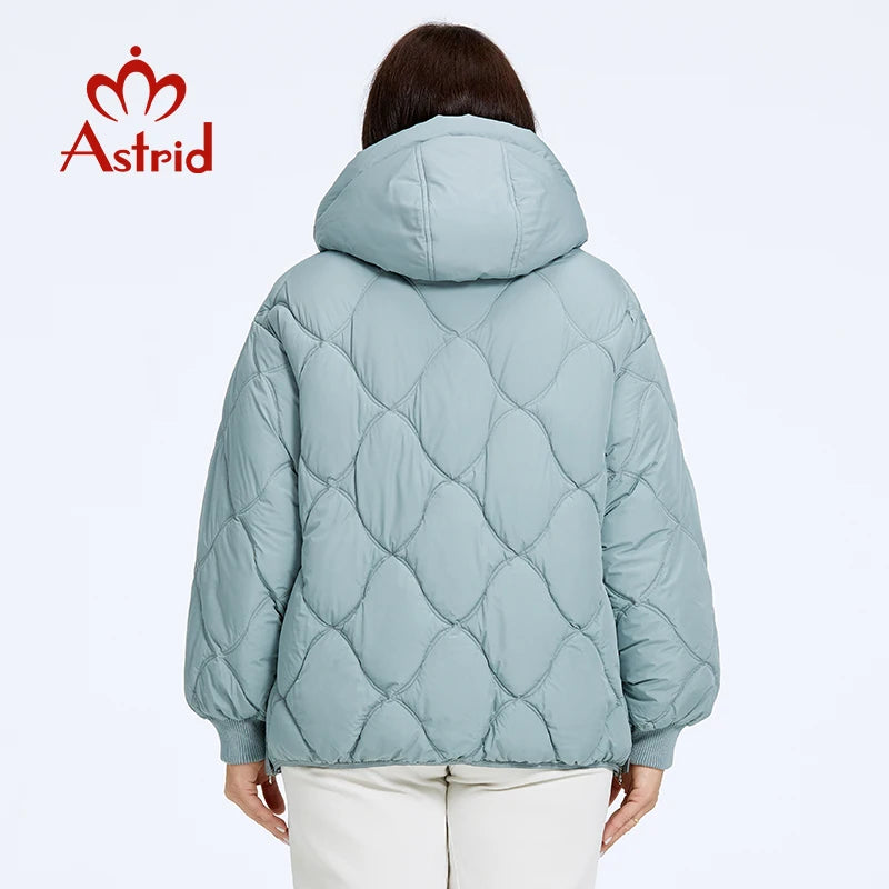 Astrid Women's Jacket Winter  Jackets Hooded Quilted Cotton Coat for Women