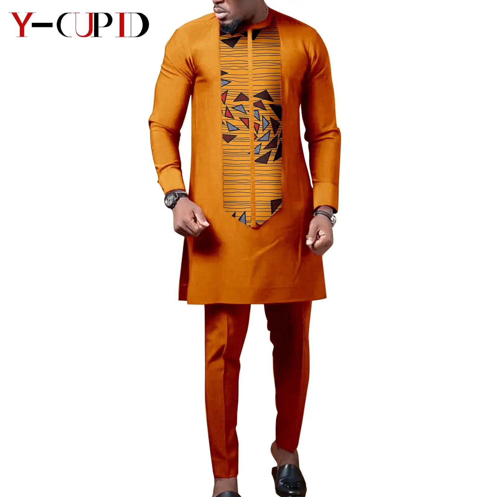 African Print Dresses Matching Couple Clothes