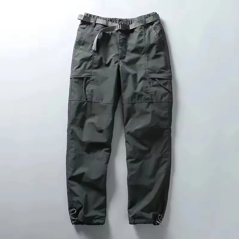 Tooling Pants Thick Waterproof Fleece Cargo Pants Men