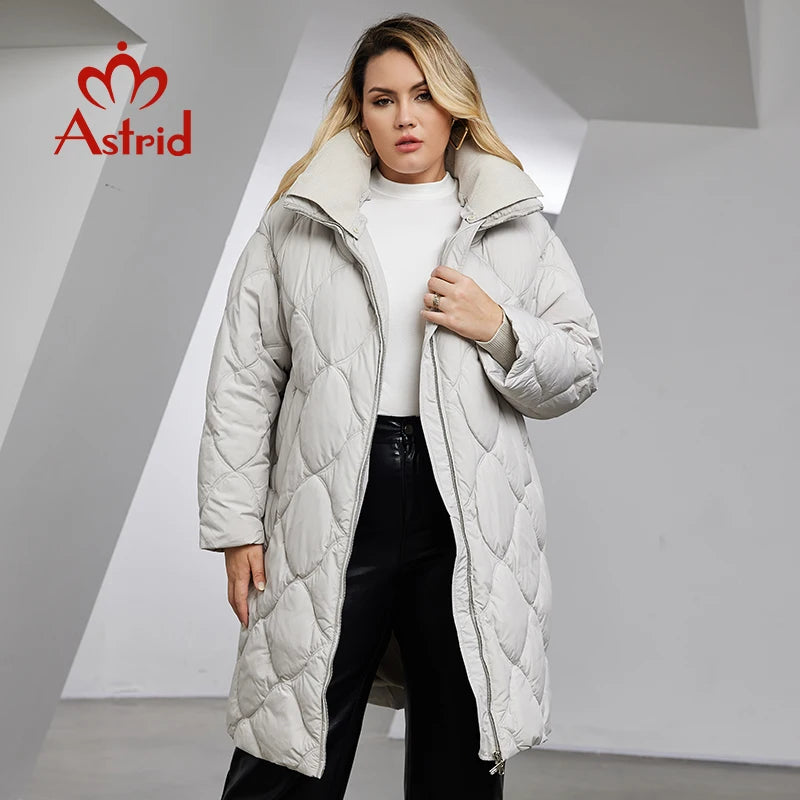 Women's Winter Jacket Plus Size Women Parka Warm Thick Bio Down Jackets