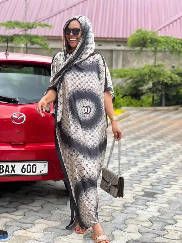 Women dresses Print Dashiki Sexy Boho Casual Beach Women Long Dress
