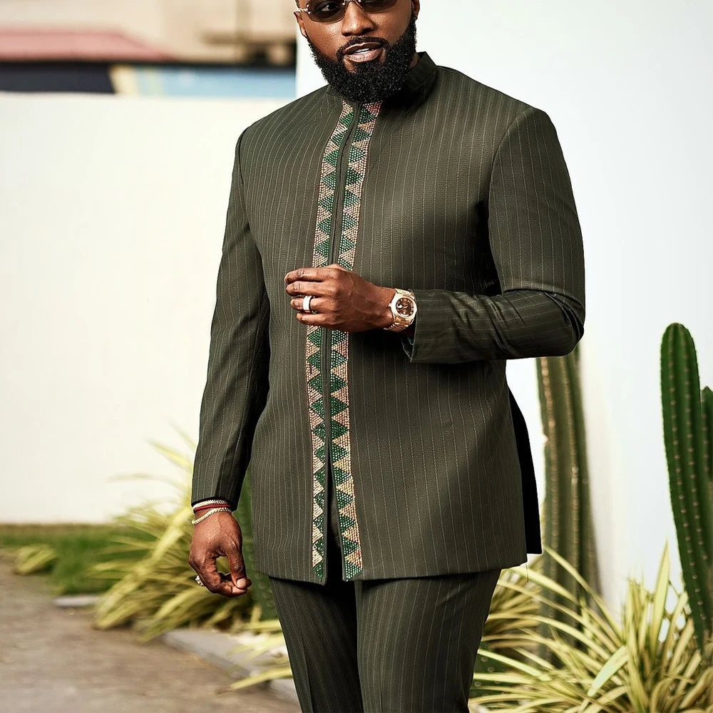 Luxury Men's Suit Set Kaunda Suit