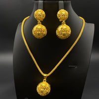 Gold-Plated Bridal Jewelry Set – Dubai Ball