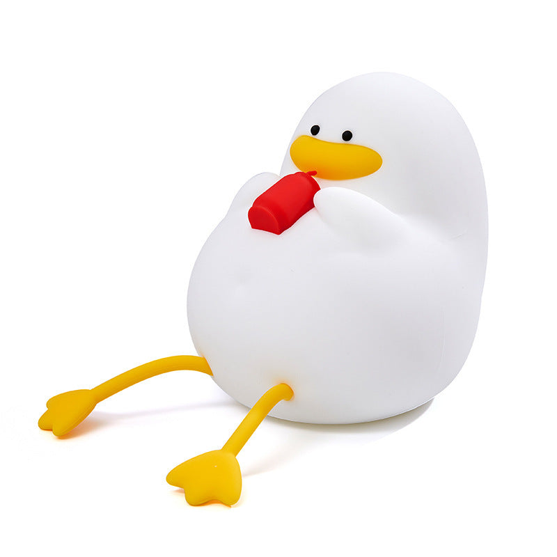 LED Night Light Rechargeable Duck Night Lamp