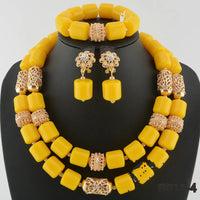 Nigerian Wedding Bead Collection - Classic in Amber 1