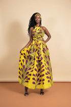 African Print Summer Dress - Vibrant Outfit Style