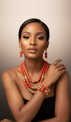 Traditional Nigerian Coral Beads - Grand Bridal