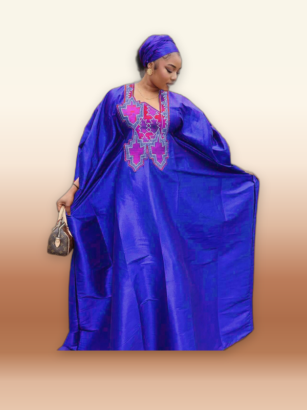 Women's Embroidered Boubou – One Size