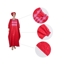 His & Hers Agbada Set – 3-Piece Bazin