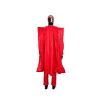 His & Hers Agbada Set – 3-Piece Bazin