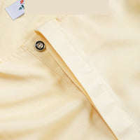 Men's Yellow Embroidered 3-Piece Set