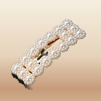 Pearl Beaded Hair Clips - Korean Style Barrettes in A 5